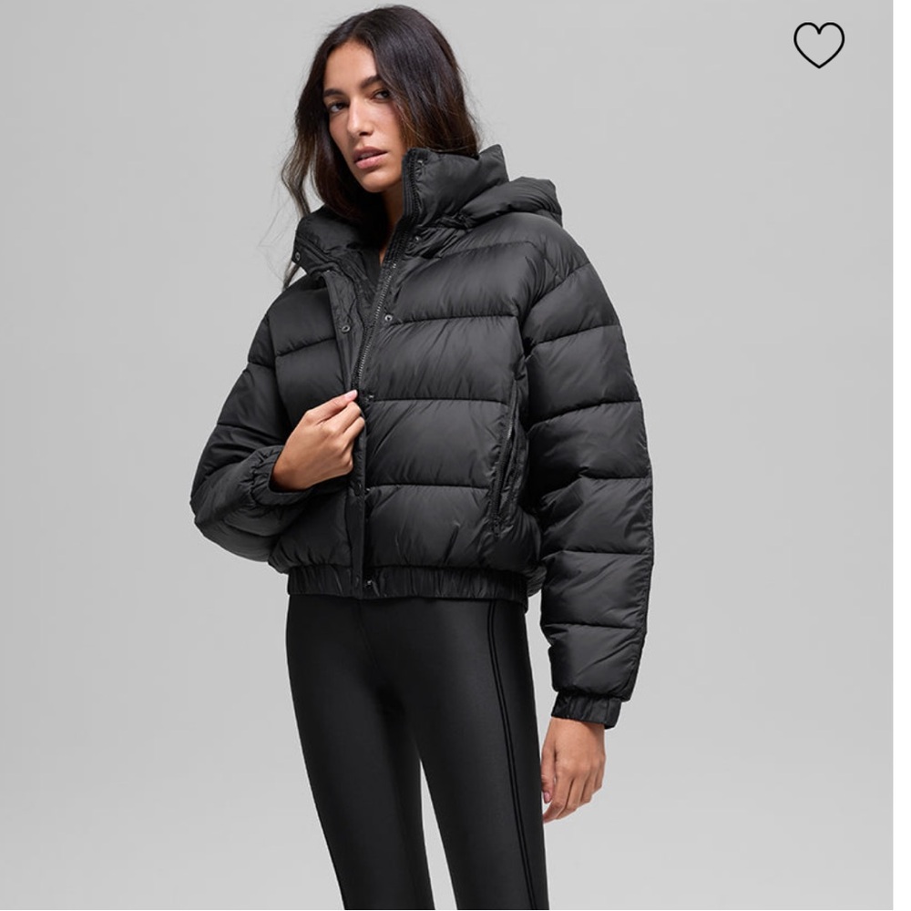 ALO Yoga Black Puffer Jacket